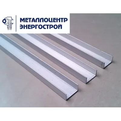Алюминиевый швеллер АД31Т1 13х13х13х1,5х6000